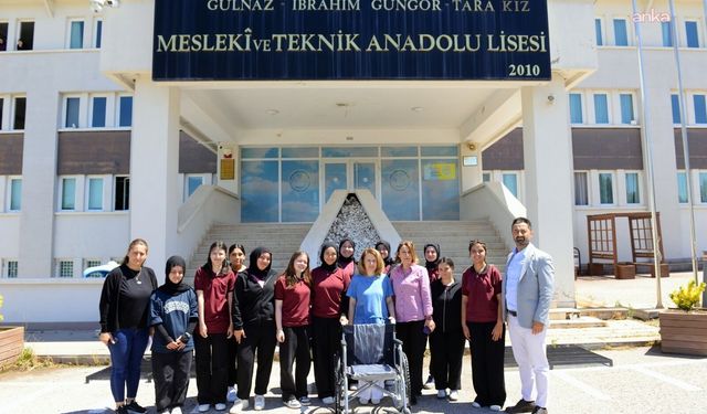 Kahramankazan'da Toplanan Plastik Kapaklar, Tekerlekli Sandalyeye Dönüştürüldü
