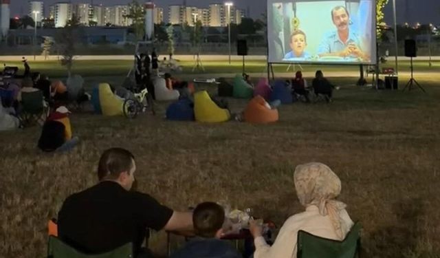 Sincan Park'ta Yaz Etkinlikleri Açıkhava Sinemasıyla Başladı