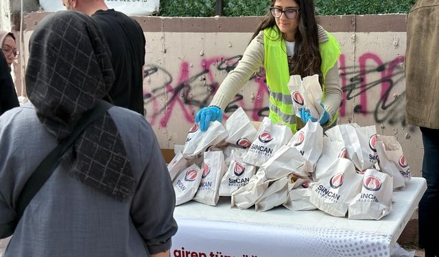 Sincan Belediyesi'nden Sınav Öncesi Kahvaltı İkramı