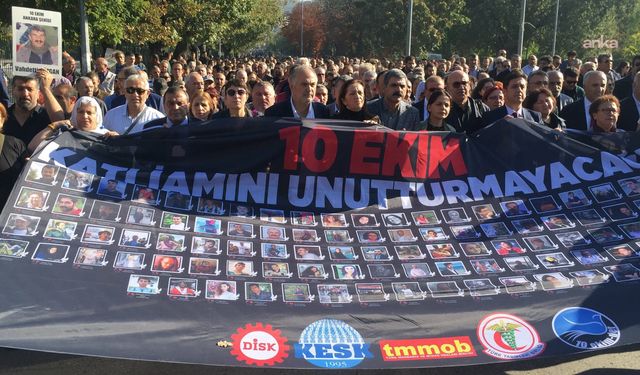 Ankara 10 Ekim Katliamı'nda İkinci Kez Takipsizlik Kararı