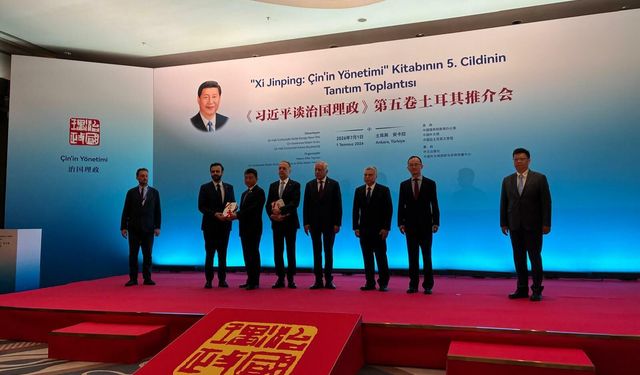 Ankara'da 'Xi Jinping: Çin'in Yönetimi' Eserinin 5. Cildi Tanıtıldı