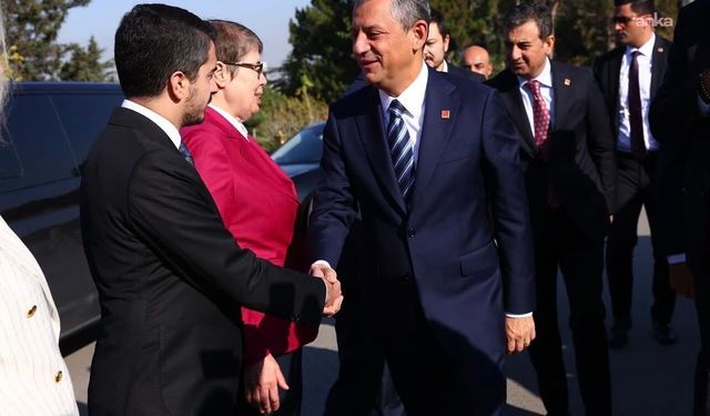 Özgür Özel'den Hüseyin Can Güner'e Ziyaret