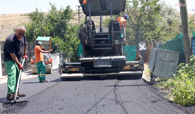Çankaya'da Asfalt Sezonu Sürüyor