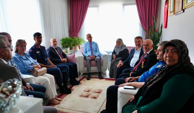Gölbaşı Belediye Başkanı Odabaşı'ndan Şehit Ailelerine Ziyaret