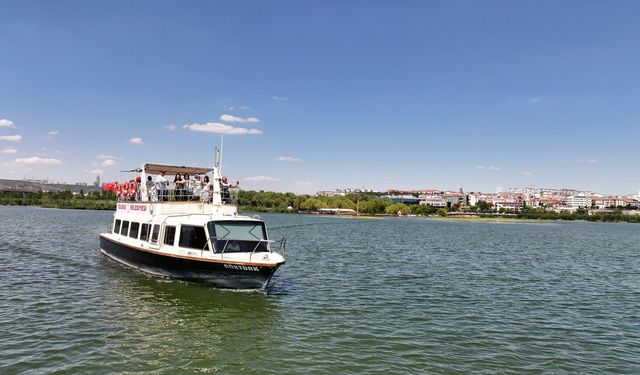 Göktürk Teknesi Mogan Gölü'nde Yeniden Seferlere Başladı