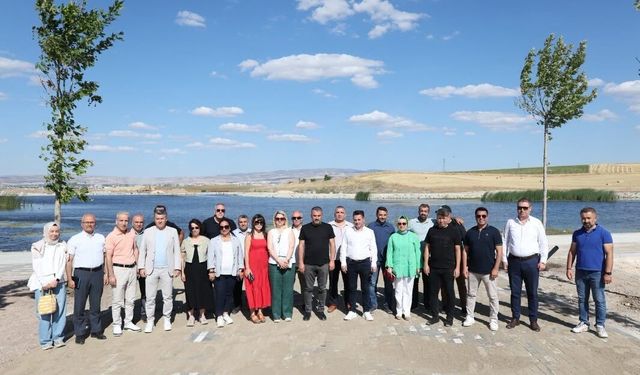 Pursaklar Kurusarı Gümüşoluk Göleti'nde İnceleme