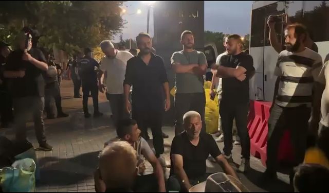 Ankara'daki Madenciler Yine Gözaltına Alındı