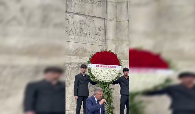 Büyük Zafer'in 104'Üncü Yılında CHP Ankara İl Başkanlığı'ndan Tören