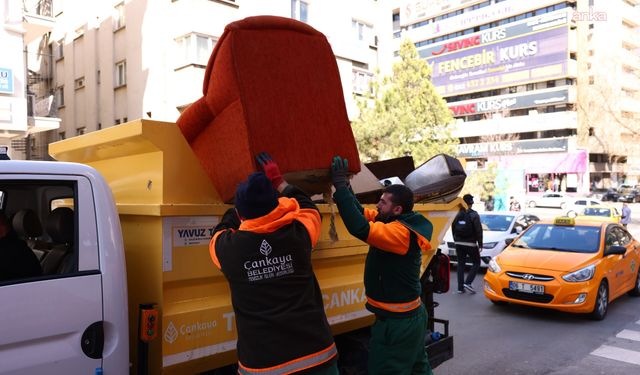 Çankaya'da 'Hacimli Atık'lara Para Cezası