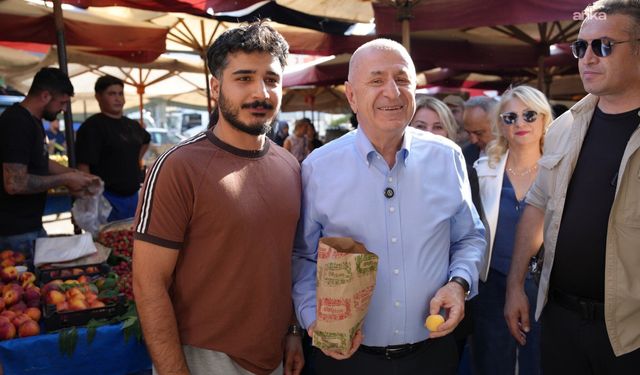 Ümit Özdağ Sincan Pazarı'nı Ziyaret Etti