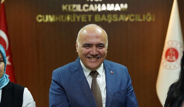 Kızılcahaman Belediye Başkanı Acar, Adli Yıl Açılış Programı’na Katıldı