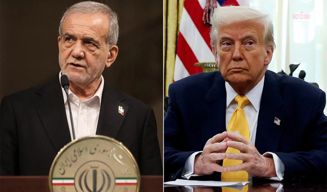 Trump, Pezeşkiyan'la Görüşmeye Açık Olduğunu Söyledi