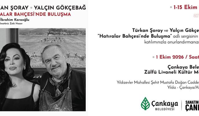Türkan Şoray ve Yalçın Gökçebağ, 'Hatırlar Bahçesi' ile Çankayalılarla Buluşacak