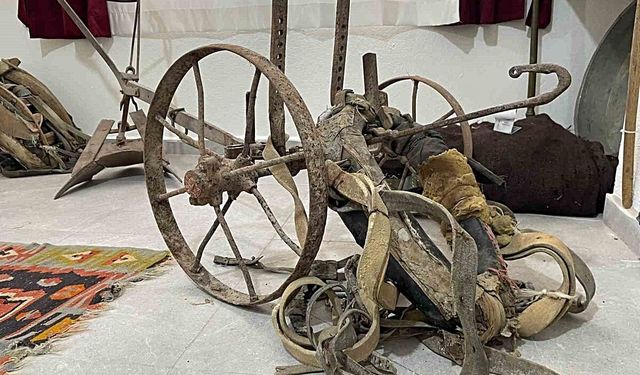 Çubuk'ta Köylülerin Bağışladığı 700 Eserlik Kuruçay Köy Müzesi Geçmişe Işık Tutuyor