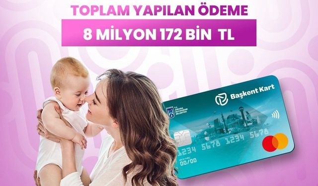 Mansur Yavaş'tan 8 Milyon TL'lik Anne-Bebek Desteği