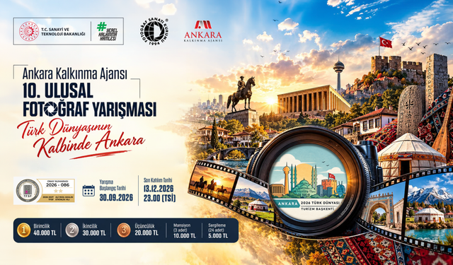 Ankara Kalkınma Ajansı 10. Ulusal Fotoğraf Yarışması Başlıyor