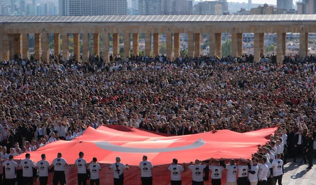 81 İlden Gelen Lösemili Çocuklar Anıtkabir'i Ziyaret Etti
