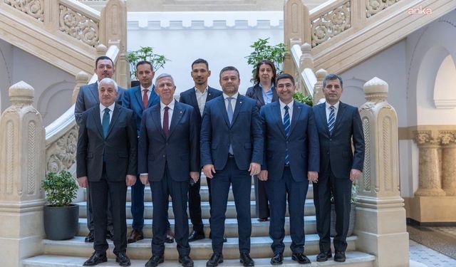 Mansur Yavaş, Bükreş Belediye Başkanı Ciprian Ciucu İle Görüştü