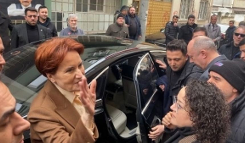 İYİ Parti Genel Başkanı Akşener'den Sinan Ateş'in Ailesine Ziyaret