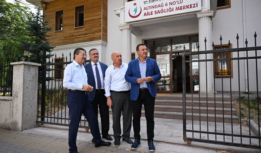 Altındağ Belediye Başkanı Tiryaki'nin Mahalle Ziyaretleri Sürüyor