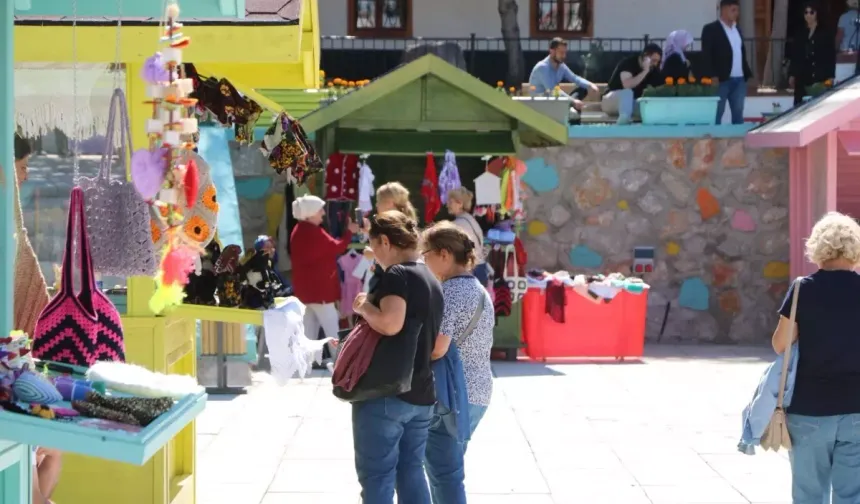 Elmadağ'da Renkliköy Projesi'ne Yoğun İlgi