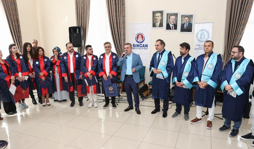 Sincan Türk Musikisi Devlet Konservatuvarı'nda Diploma Heyecanı