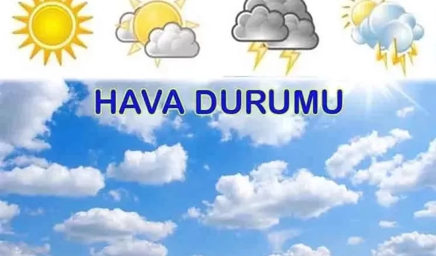 Yurtta Bugün Hava Nasıl olacak?