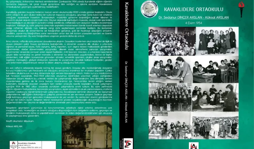 Ankara Çankaya'daki Tarihi Okulun Arşivi Kitaplaştırıldı