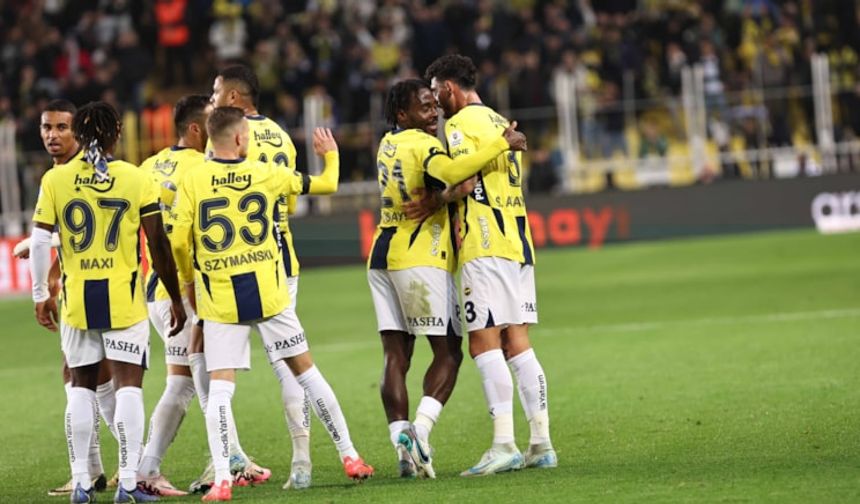 Fenerbahçe Sivasspor Engelini Dört Golle Geçti