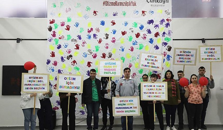 Çankaya Belediyesi'nden Dünya Otizm Farkındalık Günü Etkinliği