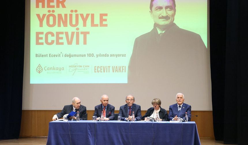 Ecevit, Çankaya'da Anıldı