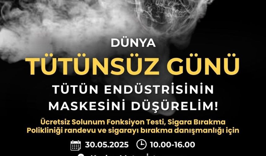 ABB’den Dünya Tütünsüzlük Günü’nde Ücretsiz Sağlık Hizmeti