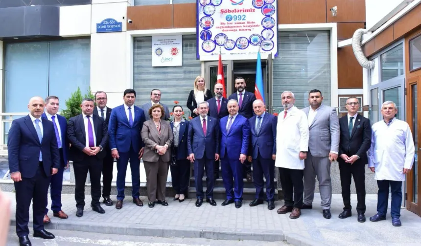 Ankara Üniversitesi’nden Bakü’de Sağlık Turizmi Hamlesi
