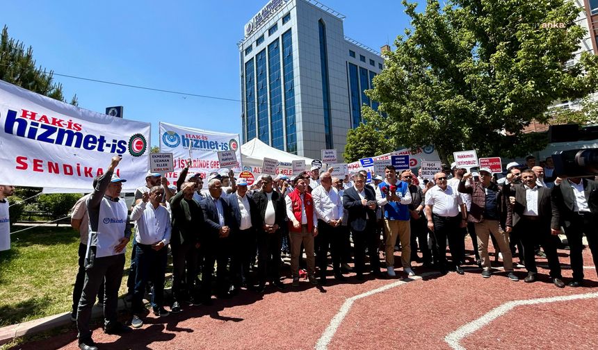 Hizmet-İş Sendikası’ndan Altındağ Belediyesi Çalışanı Erdoğan’a Destek