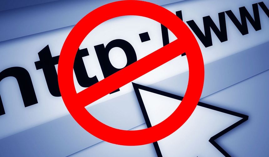 25 İnternet Sitesi İçin Kapatma Talebi
