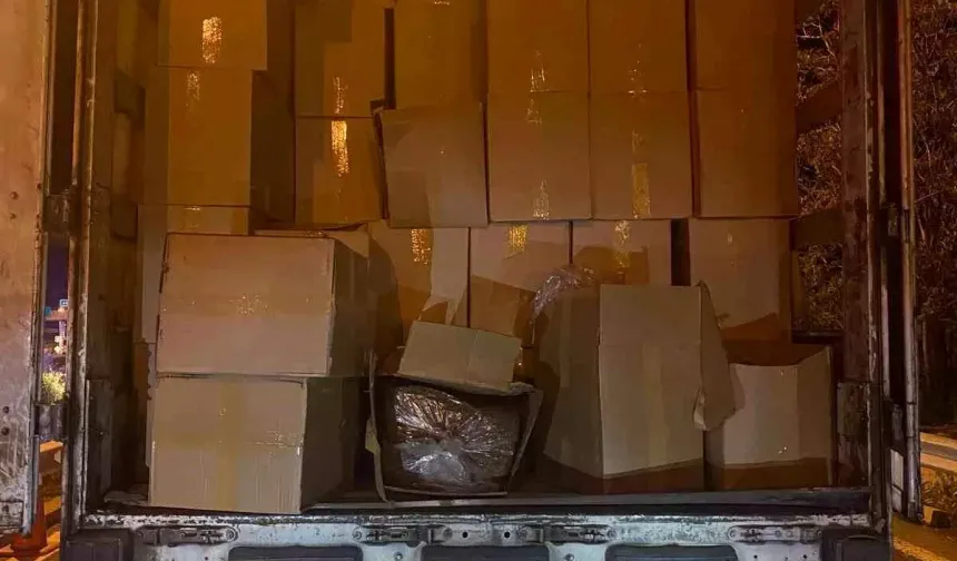 Ankara'da 11 Ton Kaçak Tütün Ele Geçirildi