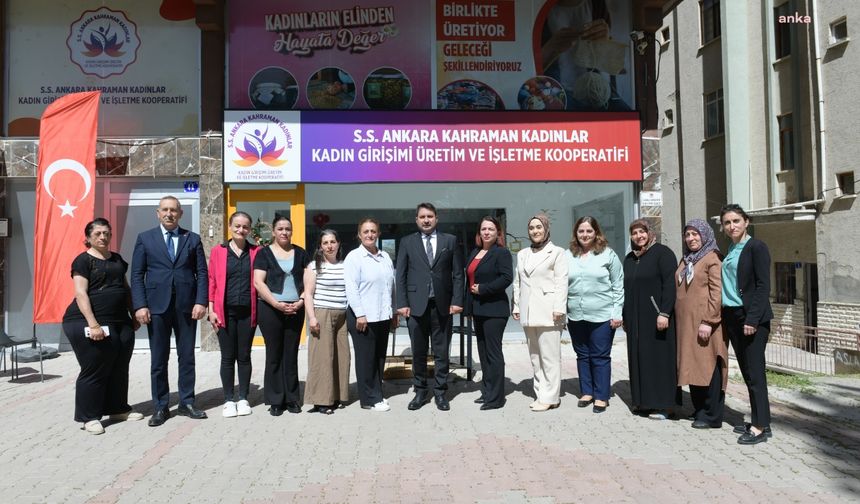 Kahramankazan Belediye Başkanı Çırpanoğlu, Kadın Üreticilerle Bir Araya Geldi