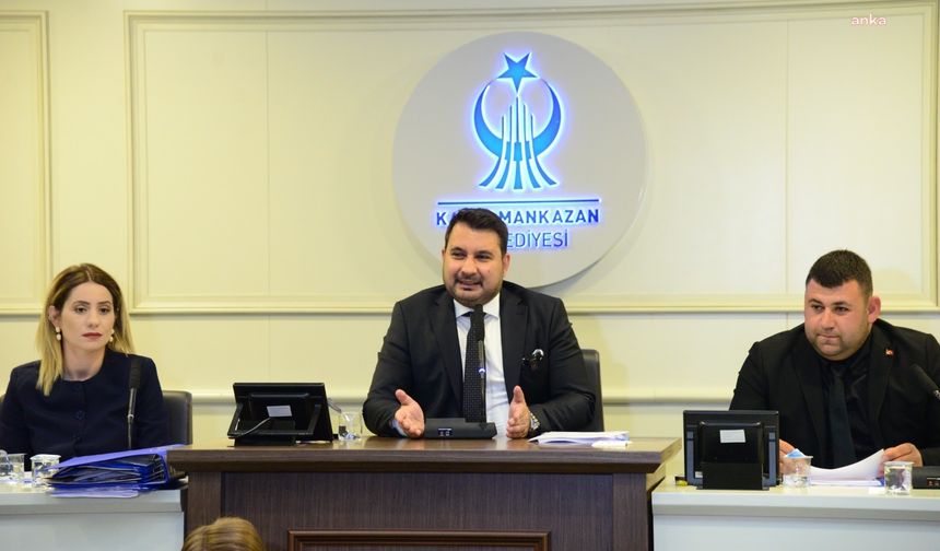 Kahramankazan Belediye Başkanı Çırpanoğlu: "İstirhamım Yalan Dolan Siyasetinin Artık  Ortadan Kalkmasıdır"
