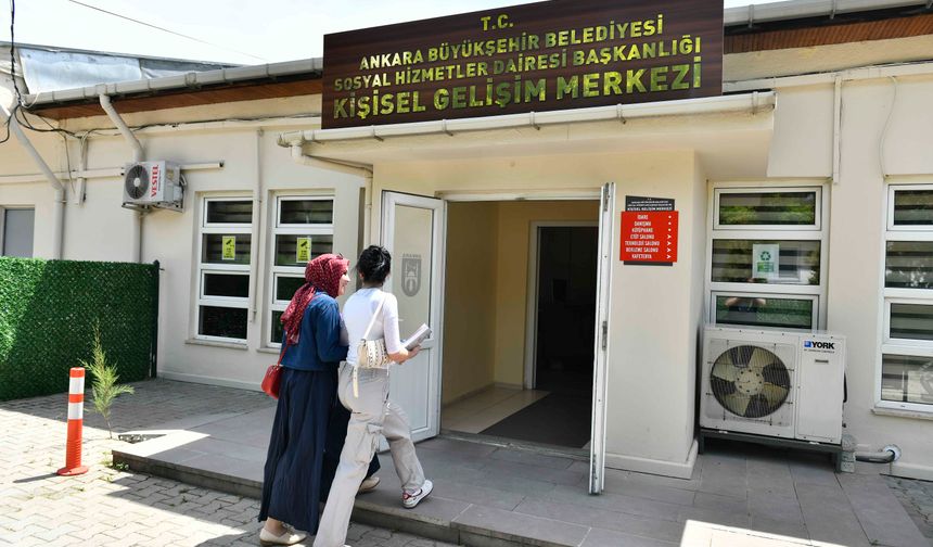 Ankara Büyükşehir Belediyesi Kişisel Gelişim Merkezi Öğrencilerin Hizmetinde