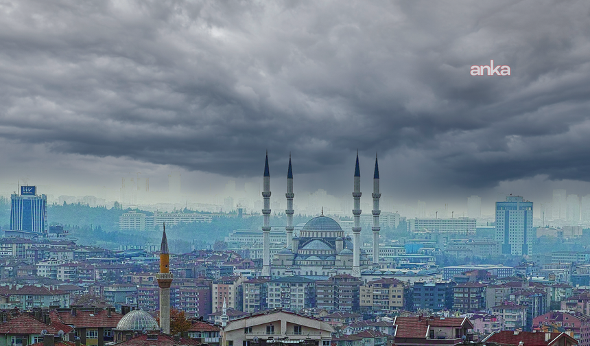 Meteoroloji: Ankara’nın da Bulunduğu 5 İlde Yağış Bekleniyor