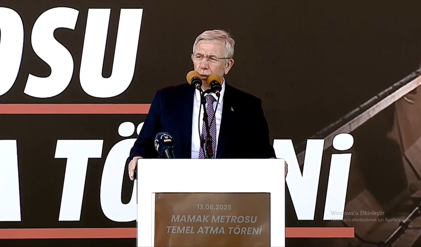 Mansur Yavaş: "Göreve Geldiğimizden Beri Tam 6 Milyar Liralık Metro Borcu Ödedik"