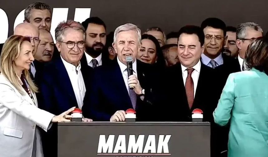 Mamak Metrosunun Temeli Atıldı... Mansur Yavaş: Sadece Bugünü Değil Geleceği de Planlıyoruz