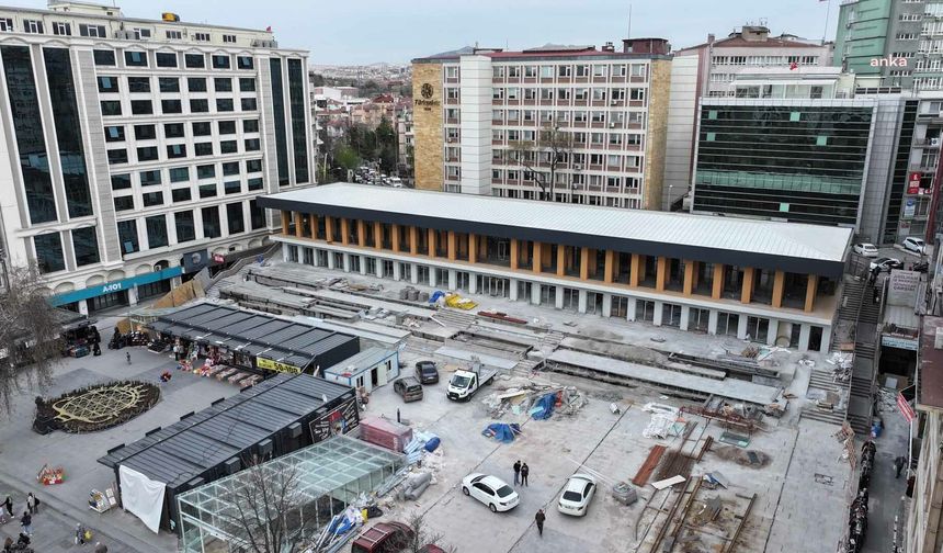 Ankara Büyükşehir Belediyesi'nin Zafer Meydanı’na Kazandıracağı Öğrenci Merkezinde Çalışmalar Sürüyor