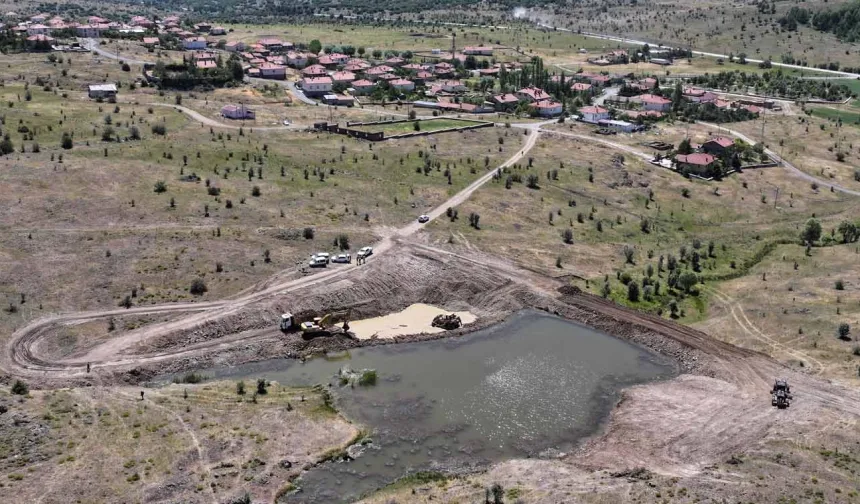 Ankara Çamlıdere'ye HİS Göleti Desteği