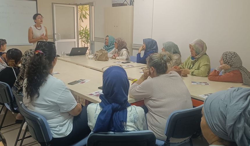 Pursaklar'da Kadına Yönelik Şiddetle Mücadele Eğitimi