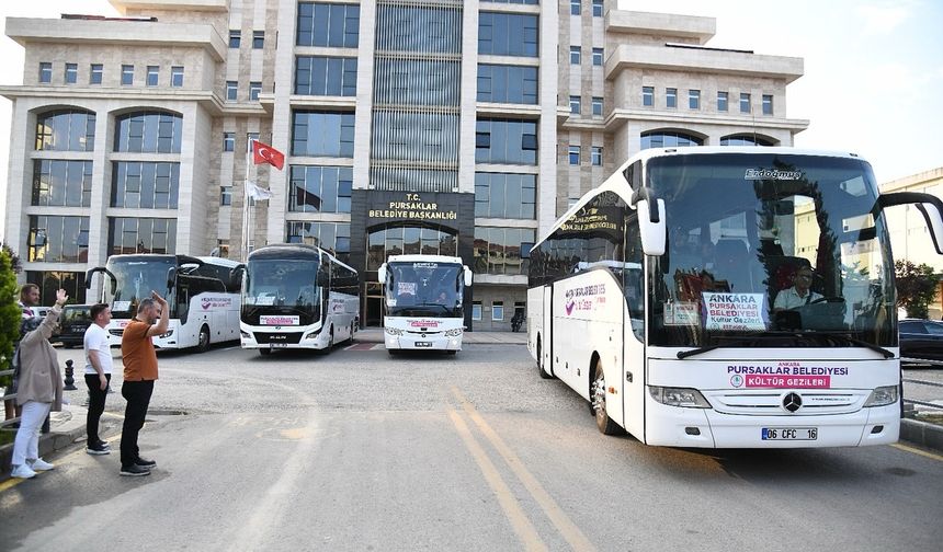 Pursaklar Kültür Gezileri Sürüyor