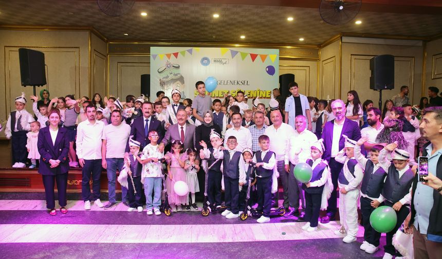 Akyurt'ta Geleneksel Sünnet Şöleni Yapıldı