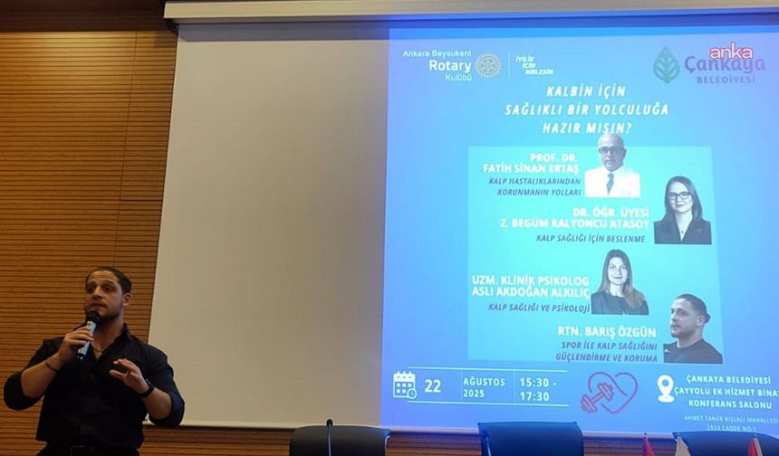 Çankaya’da "Kalp Dostu Yaşam" Semineri Düzenlendi