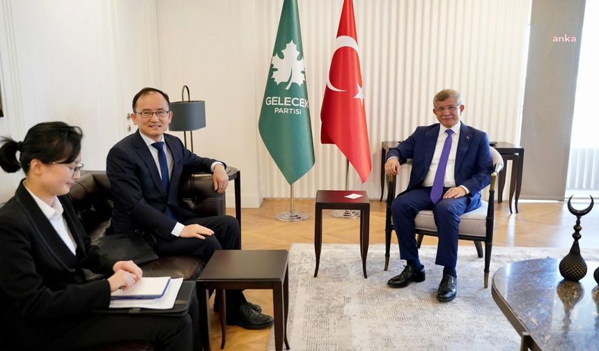 Çin'in Ankara Büyükelçisi'nden Gelecek Partisi'ne Ziyaret