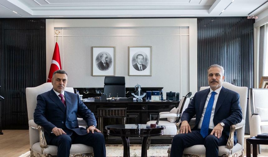 Dışişleri Bakanı Fidan, Basra Valisi Eydani ile Ankara'da Görüştü